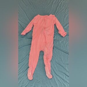 Kickee Pants Soft Pink Kids Footie